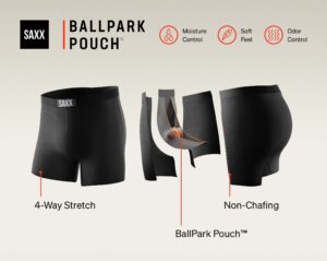 Sax Ballpark Pouch Ad : Cala Men'S Show